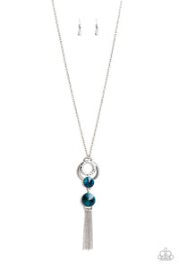 Very Fort-YOU-nate - Blue Necklace - Box 5 - Blue