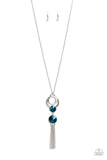 Very Fort-YOU-nate - Blue Necklace - Box 5 - Blue