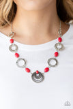 Zen Trend - Red Necklace - Box 6 - Red