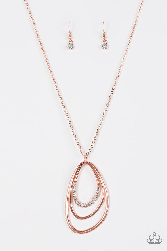 Already Aglow - Copper Necklace - Box 6 - Copper