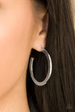 Be All BRIGHT - Silver Hoop Earring