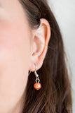 Bold Balancing Act - Orange Necklace - Box 6 - Orange