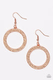 Bubbly Babe - Copper Earring