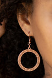 Bubbly Babe - Copper Earring