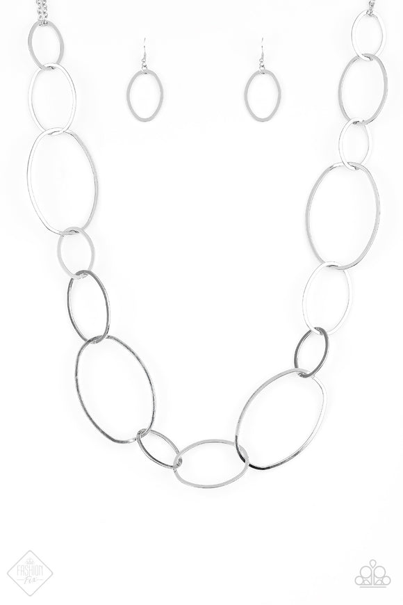 City Circuit - Silver Necklace - Box 24 - Silver