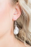 Easy Elegance - White Earring