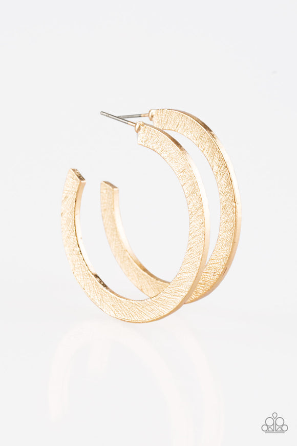 Haute Glam - Gold Hoop Earring