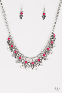 Jurassic Jamboree - Pink Necklace - Box 2 - Pink