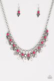Jurassic Jamboree - Pink Necklace - Box 2 - Pink