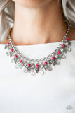 Jurassic Jamboree - Pink Necklace - Box 2 - Pink