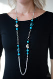 Marina Majesty - Blue Necklace - Box 7 - Blue