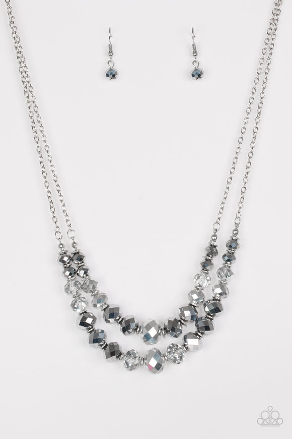 Strikingly Spellbinding - Silver Necklace - Box 13 - Silver
