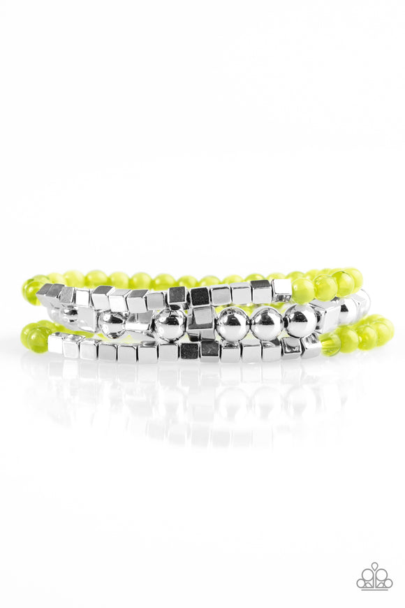 Take Shape - Green Bracelet