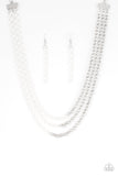 Turn Up The Volume - White Necklace - Box 11 - White