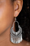 Walk On The Wildside - Silver Earrings