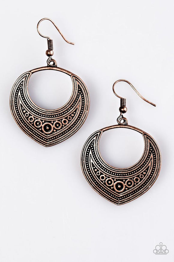 Mountain Muse - Copper Earring