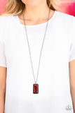 Bada BLING Bada Boom - Red Necklace - Box 4 - Red