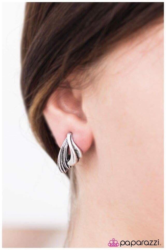 Bright and Breezy - Silver  Clip-On Earring - Box 1