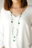 Dazzle The Crowd - Green Necklace - Box 7 - Green
