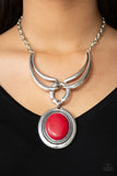 Divide and RULER - Red Necklace - Box 3 - Red