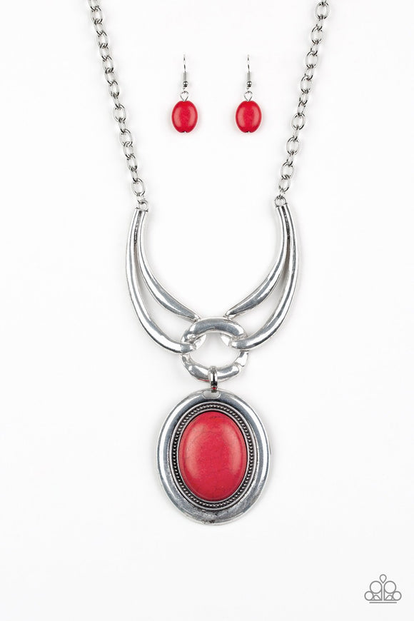 Divide and RULER - Red Necklace - Box 3 - Red