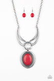 Divide and RULER - Red Necklace - Box 3 - Red
