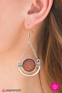 Dusky Duet - Brown Earrings - Box BrownE3