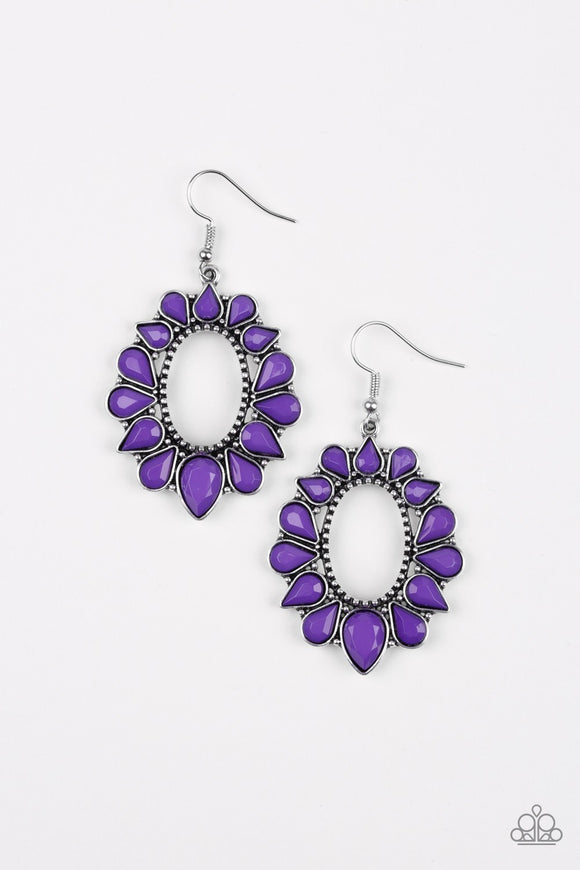 Fashionista Flavor - Purple Earring