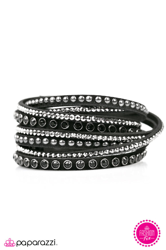 Can't Touch This - Black Urban Bracelet