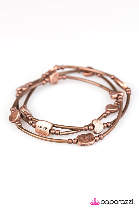 Labor Of Love - Copper Bracelet