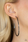 Loop de HOOP - Black  Hoop Earring