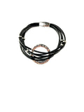Magnetic Muse - Black Magnetic Bracelet