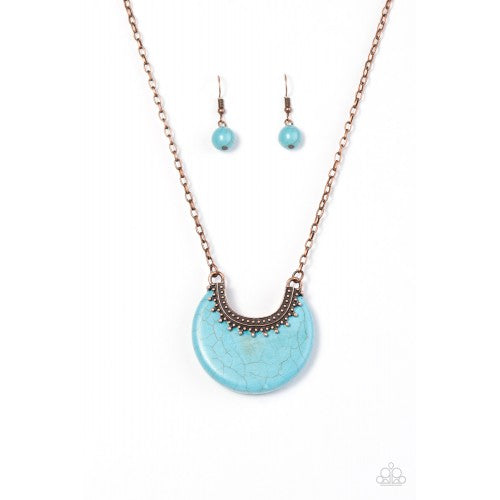 Mesa Moon - Copper Necklace - Box 3 - Copper