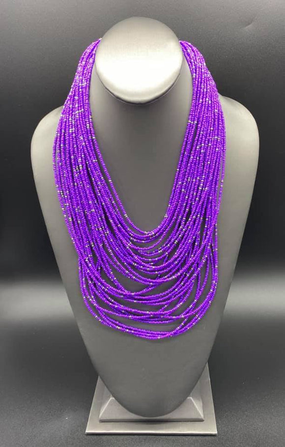 Rio Rainforest - Purple Necklace - Box 4 - Purple