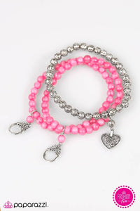 So Loveable - Pink Bracelet