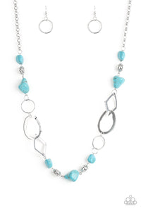 That's TERRA-ific! - Blue Necklace - Box 5 - Blue