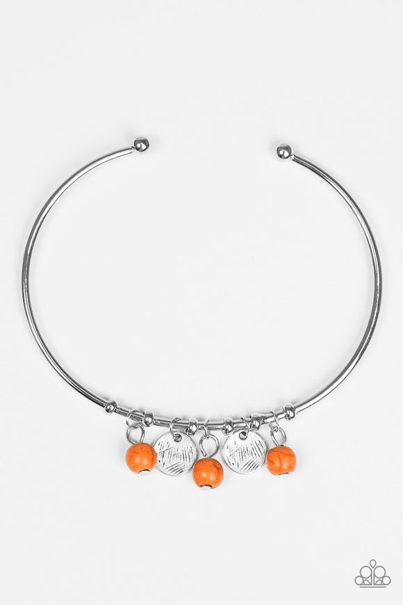 Totally Tahoe - Orange Cuff Bracelet