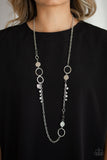 Unapologetic Flirt - Silver Necklace - Box 13 - Silver