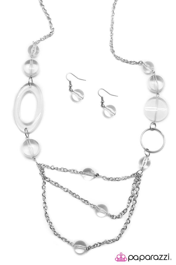 What A Treat - White Necklace - Box 8 - White