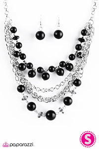 When On Wall Street - Black Necklace - Box 8 - Black