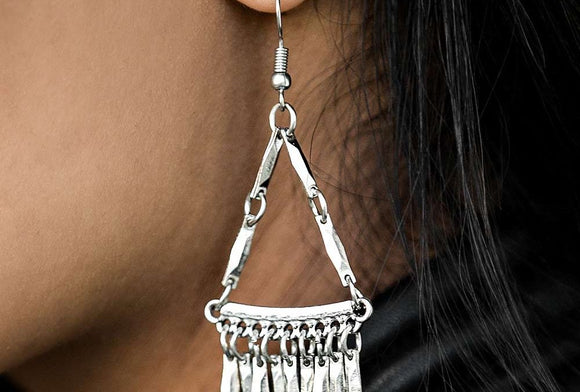 Wherever I May ROME - Silver Earrings