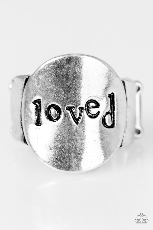You Deserve Love - Silver Ring - Box 12