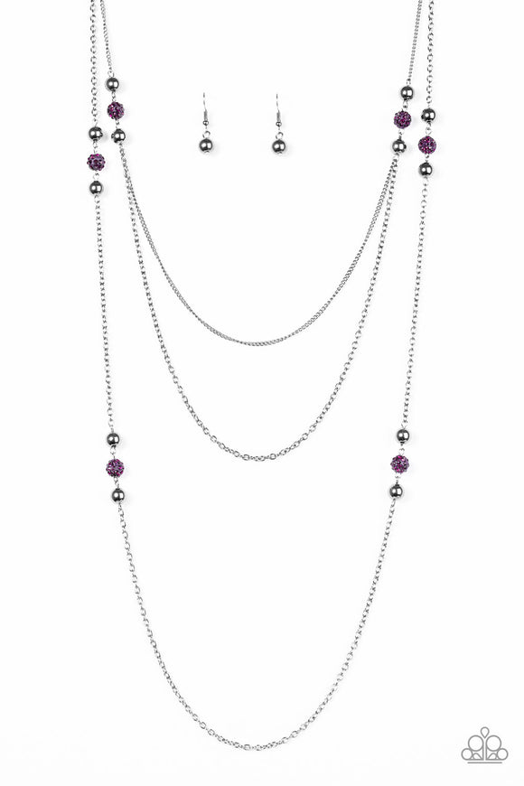 Be In The Glow - Purple Necklace - Box 2 - Purple