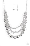 Beaded Beauty - Silver Necklace - Box 10 - Silver