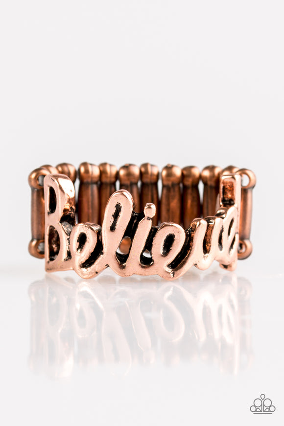 When You Believe - Copper Ring - Box 11