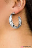 Saved By The BELLBOTTOMS - Silver Hoop Earring