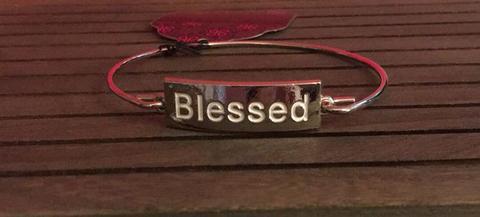 Blessed - White Bracelet