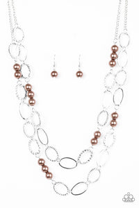 Box Office Romance - Brown Necklace - Box 4 - Brown