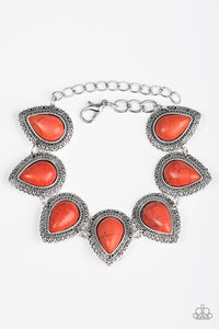 Canyon Creek - Orange Bracelet