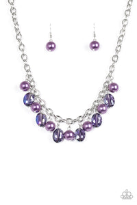 Celebrity Status - Purple Necklace - Box 1 - Purple